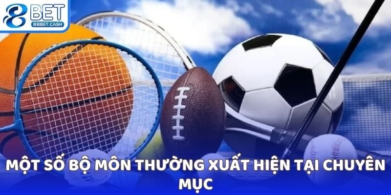 Các bộ môn thể thao hot